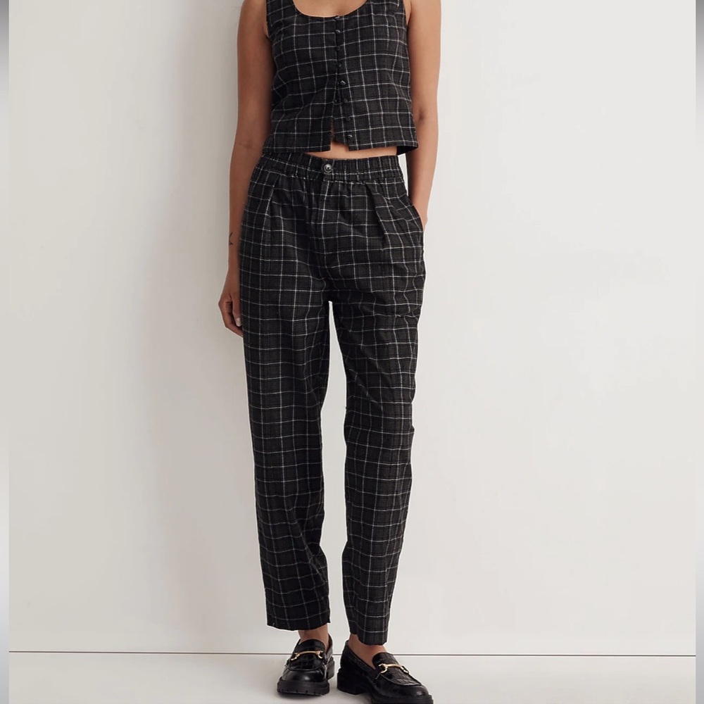 Madewell Corduroy Pull-On Tapered Pants size MT 000080